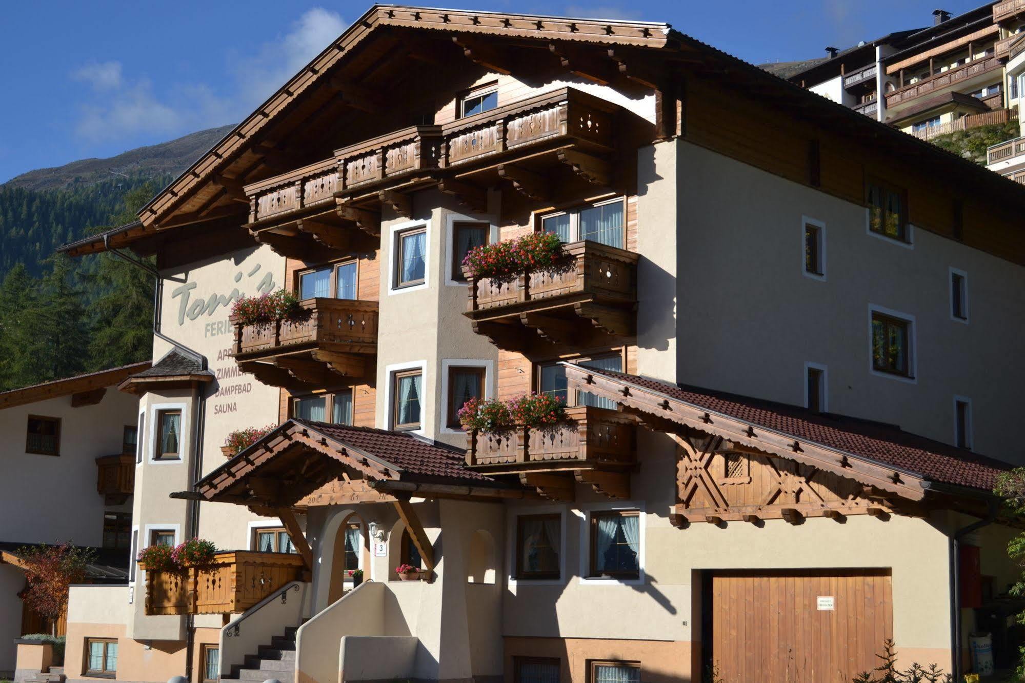 Apartament Tonis Ferienheim Sölden Zewnętrze zdjęcie